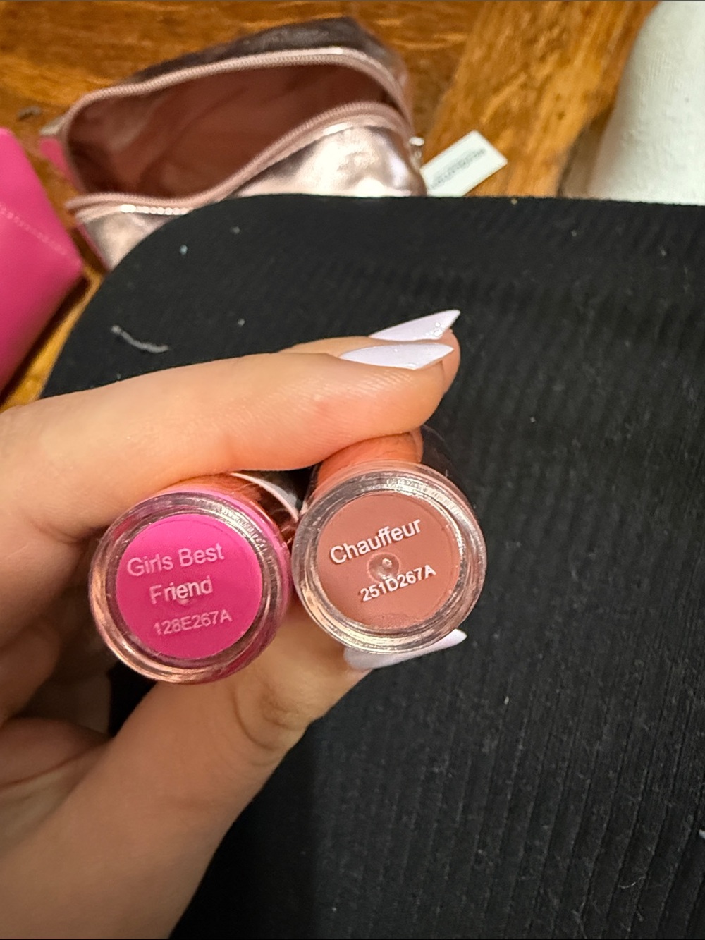 Lipstick Duo — Girls Best Friend (Pink) & Chauffeur (Nude)